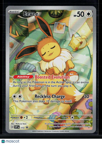 Pokemon 2025 Prismatic Evolutions Eevee #SVP EN 173