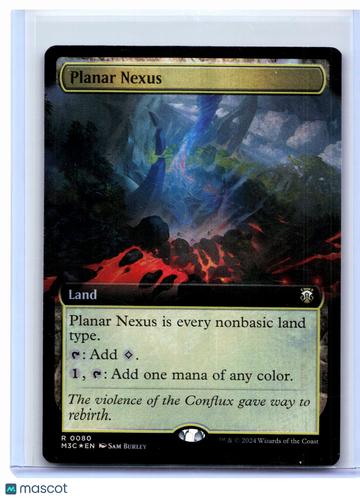 Modern Horizons 3 Commander Planar Nexus (Extended Art) Foil Rare #0080