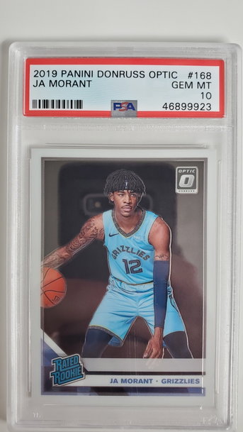 2019 Donruss Optic Ja Morant RC PSA 10