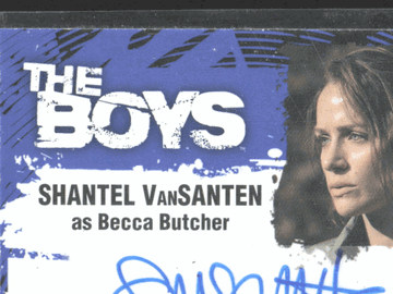 2025 Upper Deck SkyBox The Boys Season 1 & 2 Cameron Crovetti Shantel VanSanten Autograph Duals #AD-VC
