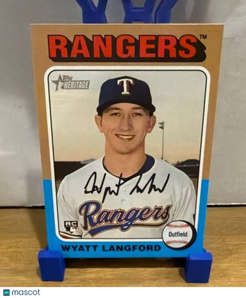 2024 Topps Heritage Wyatt Langford #581