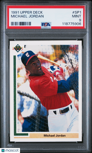 1991 Upper Deck Michael Jordan #SP1 PSA 9