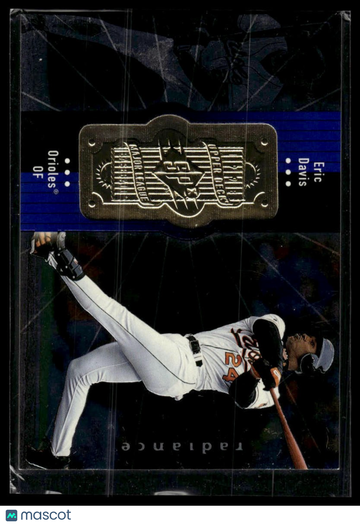1998 SPx Finite Eric Davis #253 Radiance SN