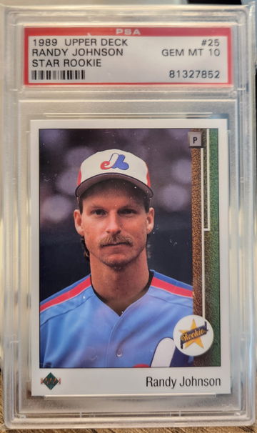 1989 Upper Deck Randy Johnson RC