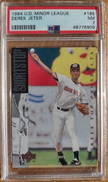 1994 Upper Deck Minor League Derek Jeter PSA 7