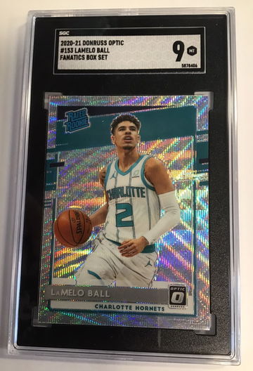 2020-21 Donruss Optic #153 Lamelo Ball Fanatics Box Set Mint