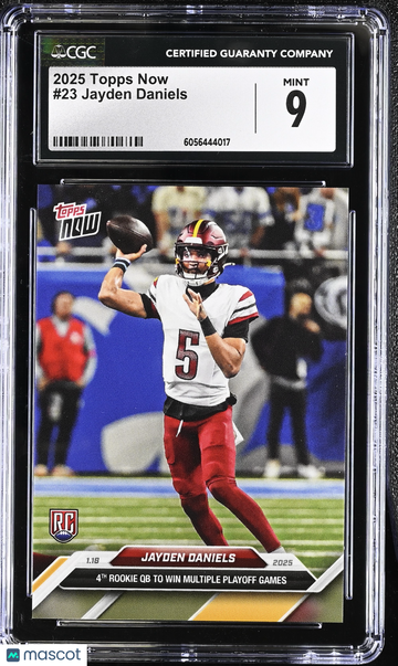 2025 Topps Now Jayden Daniels #23 CGC 9