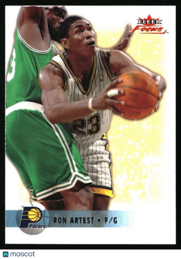 2003-04 Fleer Focus Ron Artest #46 Indiana Pacers
