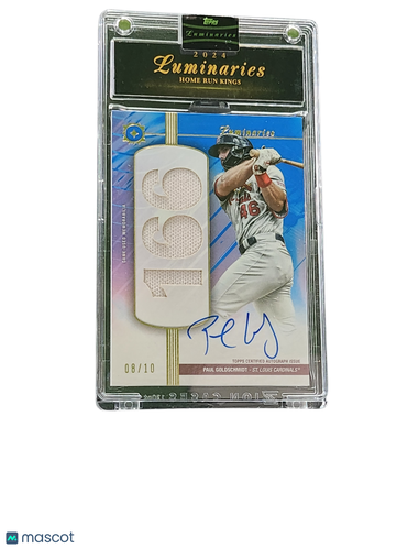 2024 Topps Luminaries Paul Goldschmidt #HRKA-PG /10
