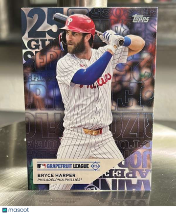 2025 Topps - Training Grounds Bryce Harper #TG-3