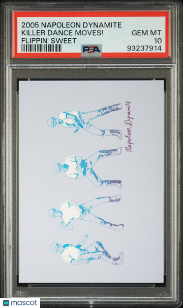 2005 Neca Napoleon Dynamite Flippin' Sweet Killer Dance Moves! PSA 10