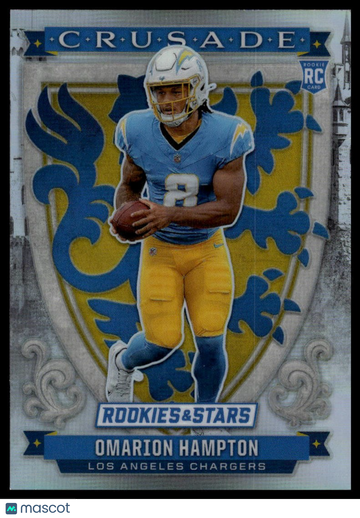2025 Panini Rookies & Stars Omarion Hampton #17 Crusade Silver