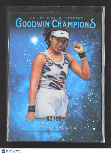 2021 Upper Deck Goodwin Champions Naomi Osaka #15 Nebula 92/99