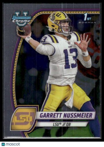 2024 Bowman University Chrome Garrett Nussmeier #5
