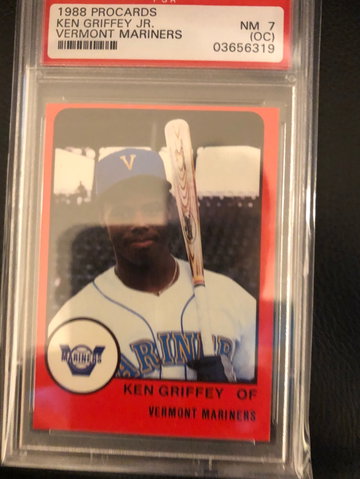 1988 ProCards KEN GRIFFEY JR. MINOR LEAGUE 