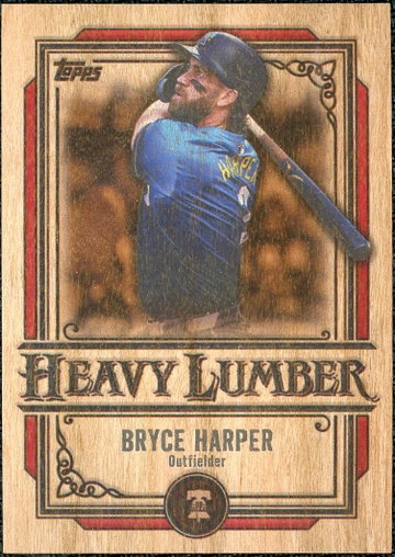 2026 Topps Series 1 Bryce Harper #HL-4 Heavy Lumber
