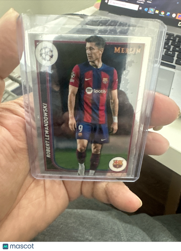 2024 Topps Merlin Heritage Robert Lewandowski #34