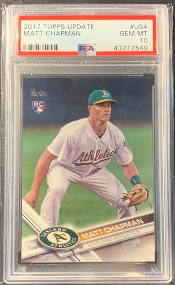 2017 Topps Update Matt Chapman