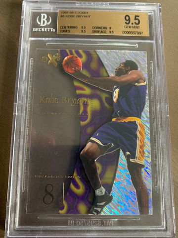 1997 E-X Kobe Bryant BGS 9.5