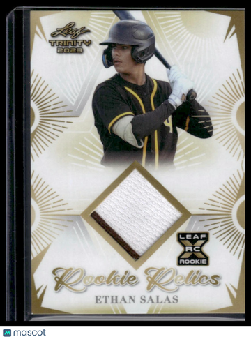 2023 Leaf Trinity Ethan Salas #RR-19 Rookie Relics