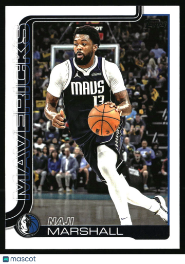 2025-26 Topps Naji Marshall #246 Dallas Mavericks
