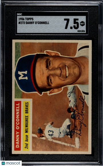 1956 Topps Danny O'connell #272 SGC 7.5