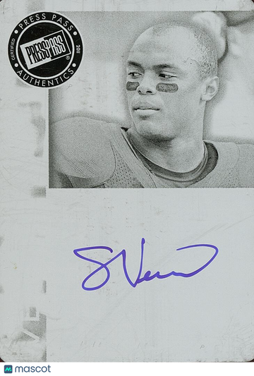 Shane Vereen 2011 Press Pass Printing Plate