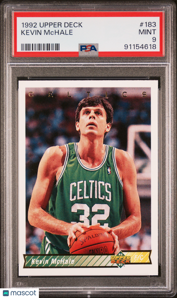 1992 Upper Deck Kevin Mchale #183 PSA 9