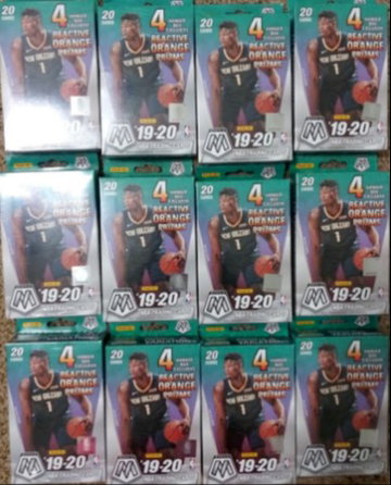 2019-20 Panini Mosaic- 12x Hanger Box lot