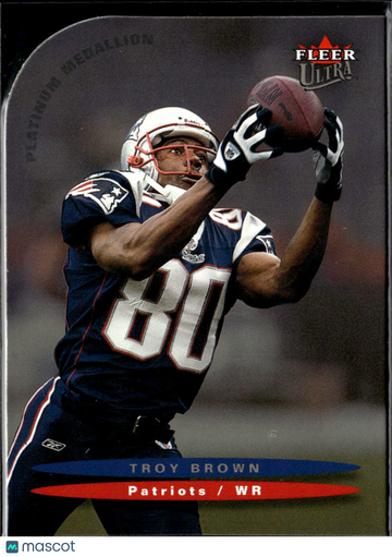 2003 Fleer Ultra Platinum Medallion Troy Brown #35