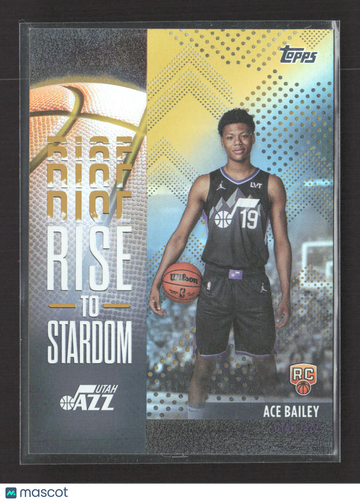 2025 Topps Rise to Stardom Ace Bailey #RTS-5 RC
