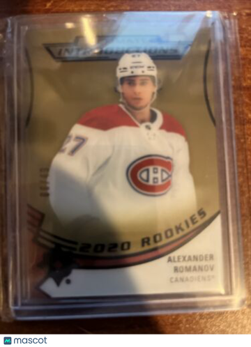 2020-21 Upper Deck Ultimate Collection - Ultimate Introductions - Alexander Romanov #UI-10 Rookie