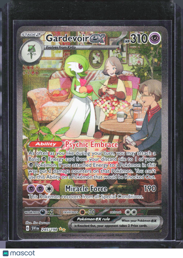 Scarlet & Violet Base Set Gardevoir ex Holo Special Illustration Rare #245/198