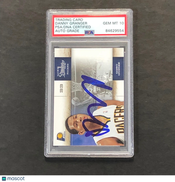 2010 Panini Danny Granger #78 Studio 09-10 PSA 10