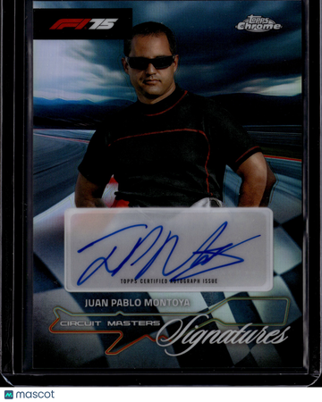 2025 Topps Formula 1 Chrome Juan Pablo Montoya #CMS-MON