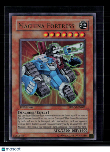 Yu-Gi-Oh! TCG Machina Mayhem Structure Deck Machina Fortress 1st Edition