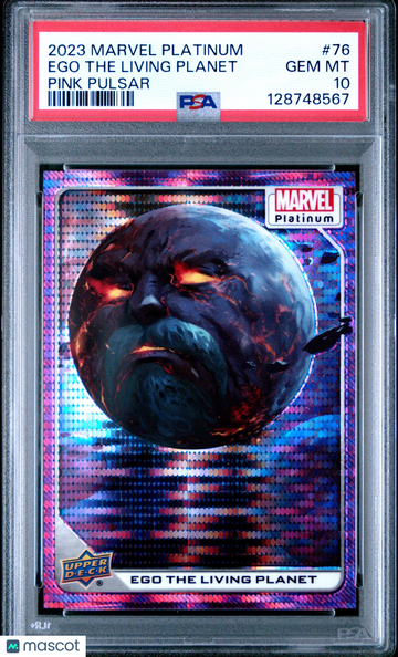 2023 Upper Deck Marvel Platinum Ego The Living Planet 29/33 #76 PSA 10