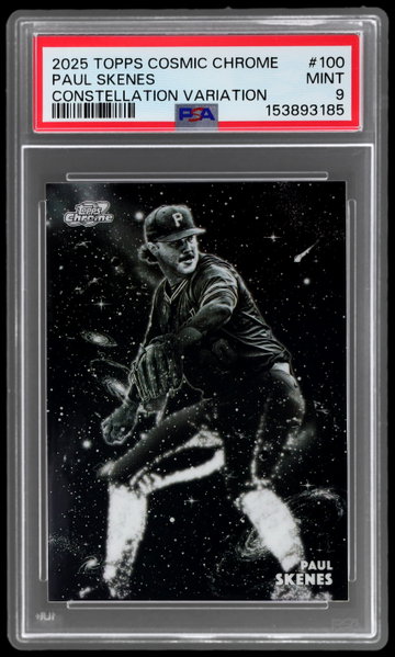 2025 Topps Cosmic Chrome Paul Skenes Constellation Variation PSA 9