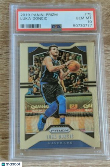 2019 Panini Prizm Luka Doncic #75 Parallel PSA 10