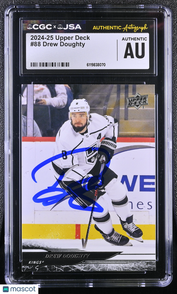 2024-25 Upper Deck Drew Doughty #88 CGC Authentic JSA Auto Authentic