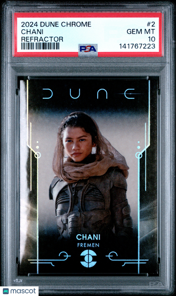 2024 Topps Chrome Dune Chani #2 PSA 10