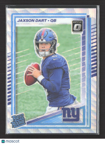 2025 Panini Donruss Optic Prizm Jaxson Dart #273