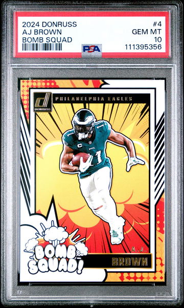 2024 Donruss Donruss Aj Brown #4 PSA 10
