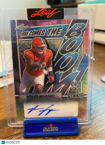 2023 Leaf Myles Murphy Rookie Leaf