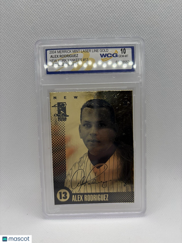 2004 The Merrick Mint Alex Rodriguez #13 10 New York Yankees