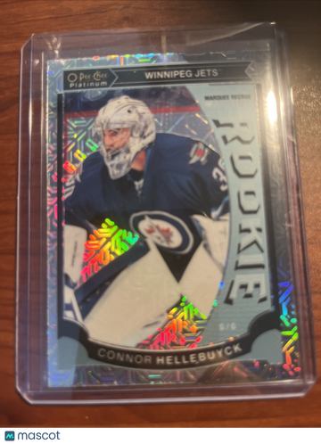2015 O-Pee-Chee Platinum Marquee Rookies Traxx Connor Hellebuyck #M36 Rookie