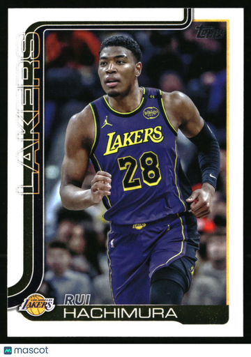 2025-26 Topps Rui Hachimura #154 Los Angeles Lakers