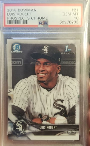 2018 Bowman chrome Luis Robert