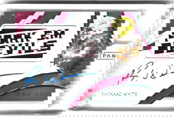 RACHAAD WHITE 2022 IMMACULATE ROOKIE GAME JERSEY AUTOGRAPH AUTO #2/5 BUCCANEERS!