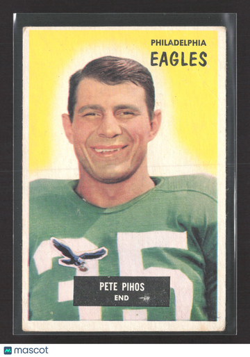 1955 Bowman Pete Pihos #10